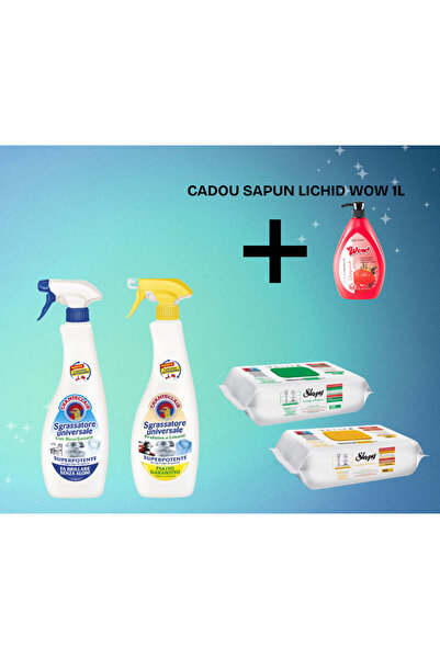Sleepy Cleaning Promotional Package + WOW Liquid Soap Gift 1L