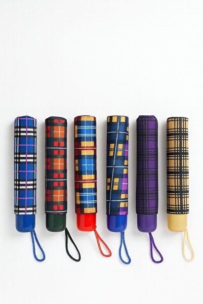 Two Two Katlanabilir Kılıflı Şemsiye-Renkli şemsiye-Unisex şemsiye