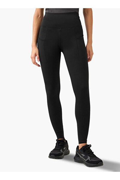 Adot بنطال يوجا قصة ضيقة مع جيب للهاتف المحمول