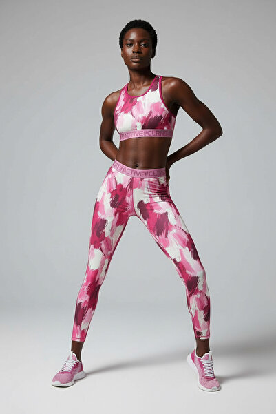 Sour Cherry Artletics Women's Printed Bra Sports Bra