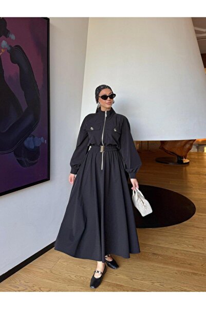 QASHE Paraşüt Kumaş Elbise