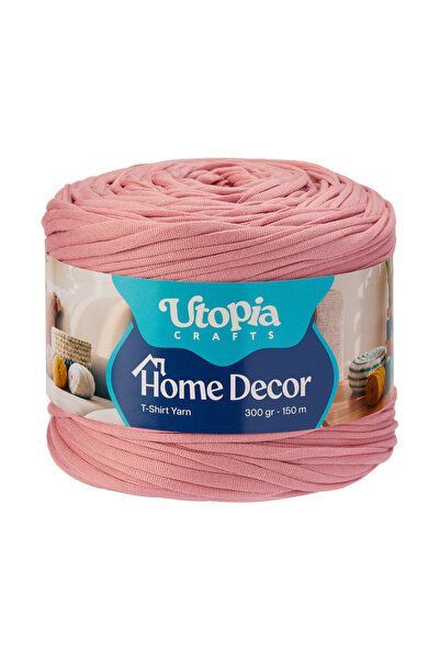 Utopia Crafts T-Shirt Yarn 300 g 150 m %100 Mikrofiber Polyester Örgü İpi