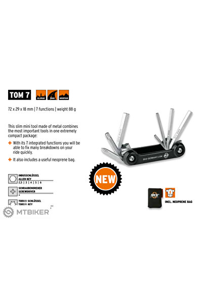 Other Unealtă multifuncțională SKS TOM 7, 7 funcții