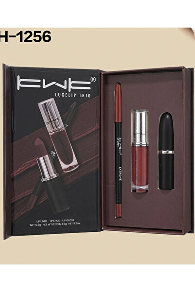 MAYDREAM KWK PH-1255 Long-lasting lipstick set + lip gloss + lip liner