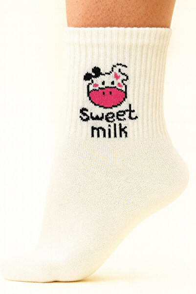 MEKİK BUTİK Rekli Patterned Cheerful College Socks - Unisex College Socks