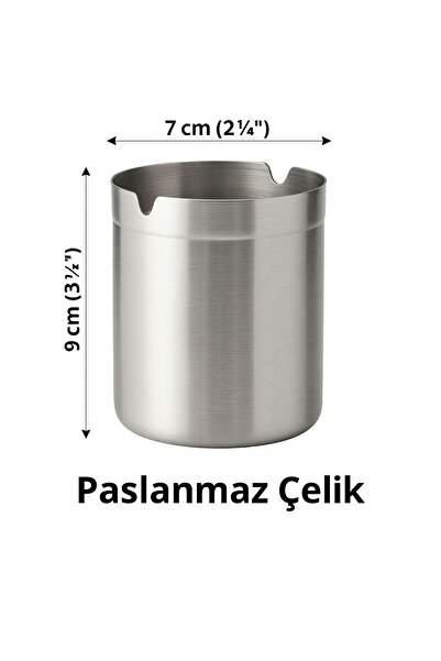 MARATON Paslanmaz Küllük Premium Araç ev cafe ofis küllüğü kokusuz tam paslan...
