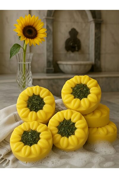 Günebakan صابون دوار الشمس بالنعناع والليمون - سلسلة النعناع والليمون