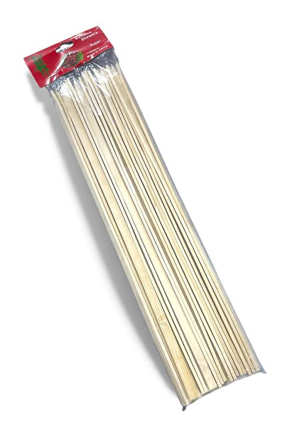 GÜZELYÜZ AVM Bambu Adana Çöp Şiş 35 Cm 24 Adet