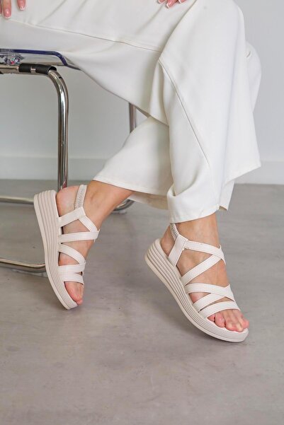 Stil Durağı Sp316 model 3 cm sole sandal skin