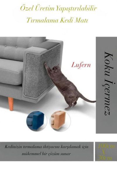 Lufern Özel Üretim Yapıştırılabilir Kedi Tırmalama Matı Koku İçermez Mobilya ...
