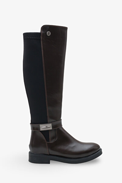 İNNABUTİKK Cizme casual de damă Zinda - Maro deschis