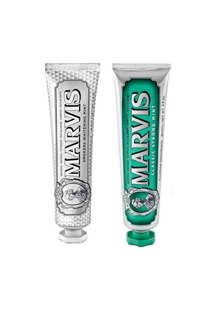 marvis pro معجون أسنان مارفيس x2 نكهة نعناع القوي 85 مل