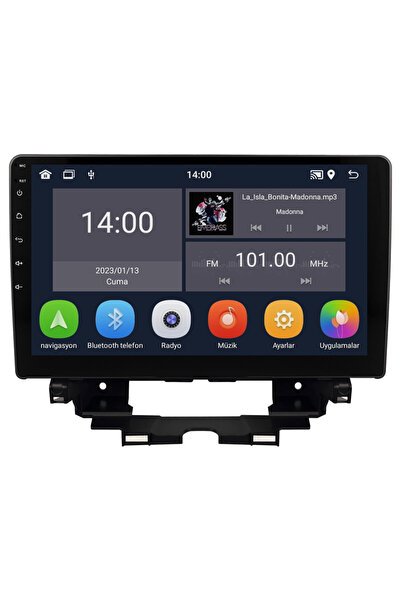 Carvocal Renault Kangoo Android Multimedya Sistemi (2024-2025) CRV-4900XD