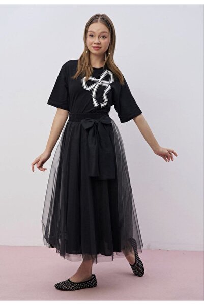 LOCO LOCO Fusta lungă din tul pentru fetiță