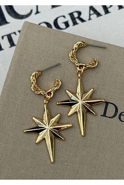 MioArt Polar Star Dangle Earrings
