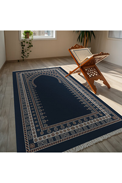 TURKISHRUG KINGDOM Kaymaz Taban Çok Renkli Şık Kişisel İsimli Seccade