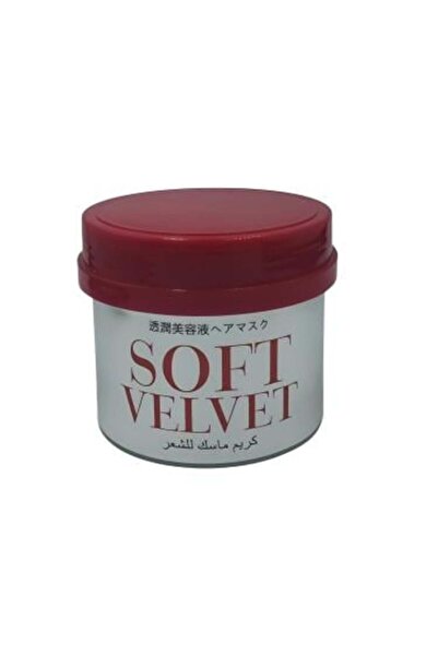 Soft Velvet قناع كريمي للشعر - بلسم عميق لتغذية وإصلاح واستعادة الشعر الجاف و...
