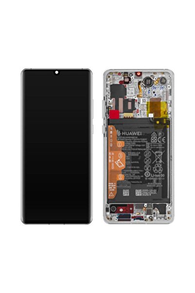 Huawei Ecran original P30 Pro - Argintiu înghețat 02352SBC
