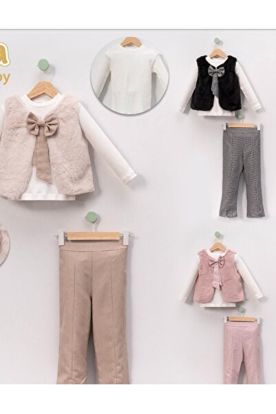 lumia مجموعة فرو الفتاة المكونة من طقم فيست قطع