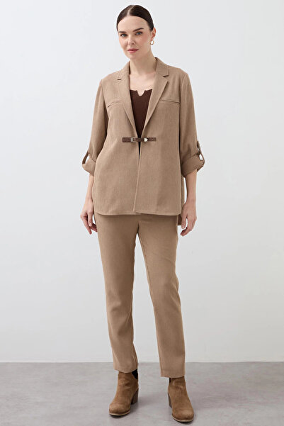 indigo giyim KADİFE HAVUÇ PANTOLON 9111