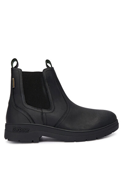 Barbour Chelsea Boots Men's Black Turnbull