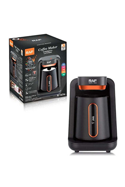 raf Cafetieră turcească R.147 H 500 W, spumă bogată, oprire automată, auriu-negru