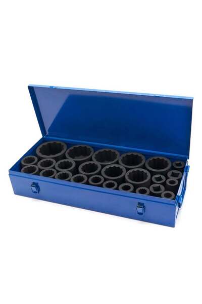 HBM Machines SET CHEI TUBULARE DE IMPACT BI-HEXAGONALE STELATE 12 LATURI 1" 1...