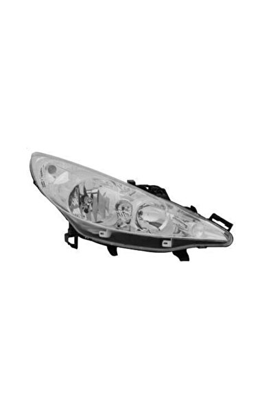 Tayvan PEUGEOT 207 SOL ÖN FAR MERCEKLİ (6208.96) (İTHAL)