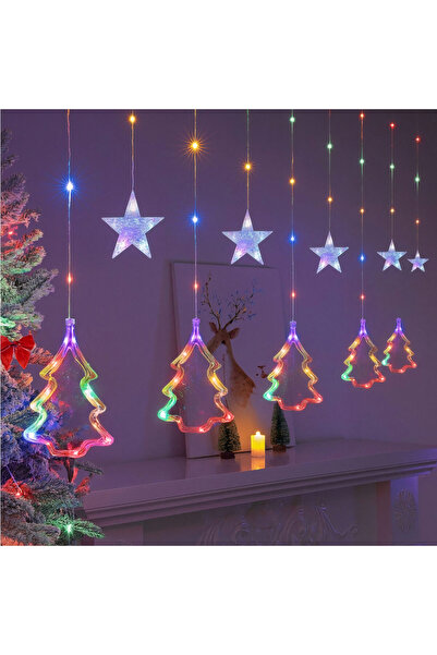 OEM SET 2 Christmas installation, 3 meters, interconnectable, indoor, plug-in, multicolor