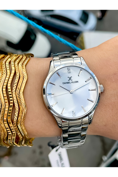 Daniel Klein Brand Original Women's Steel Watch Wedding Jewelry Engagement Gift