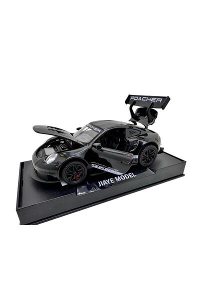 JPT Replică model Porsche GT3 RS Negru 1:32 Die Cast