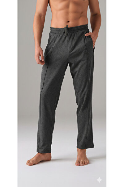 Doreanse بنطال رياضي رجالي من أنثراسايت ميلانج بقصة مريحة 4933