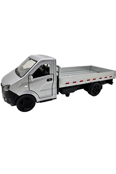 JPT Gray 1:36 Scale Truck with Platform Pull Back Feature