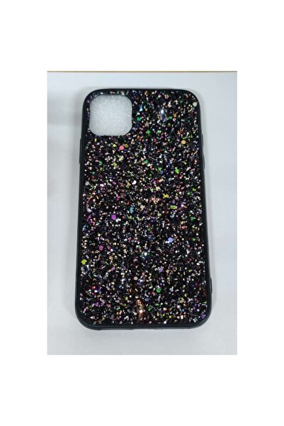 Apple Προστατευτική θήκη για iPhone 11 Sparkling Glitter TPU Μαύρο