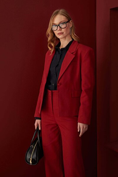 Fulla Moda Zippered Linen Look Palazzo Pants