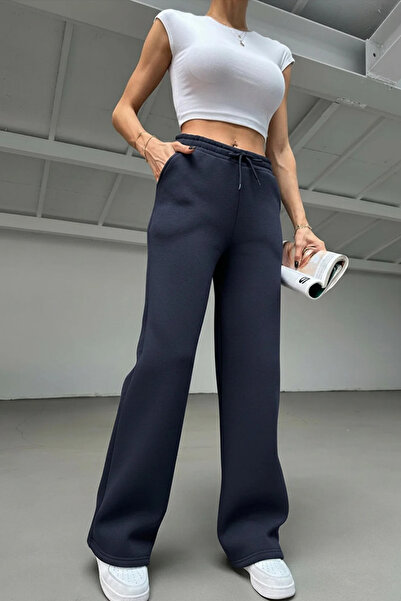 BARLİZ Γυναικεία Unisex φαρδιά φόρμα με 3 τσέπες