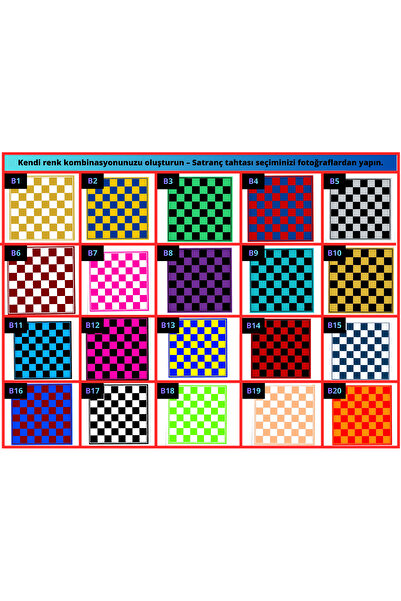 Glit Glass Cam Satranç Takımı – UV Baskılı, Parlak Cam Yüzey, Kaymaz Taban, Modern Dekoratif Tasarım