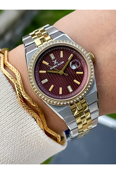 Daniel Klein Brand Original Women's Steel Watch Wedding Jewelry Engagement Gift