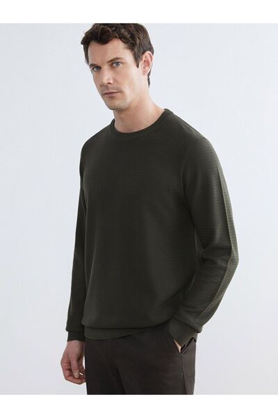 LC Waikiki Southblue Crew Neck Men's Knitwear Sweater