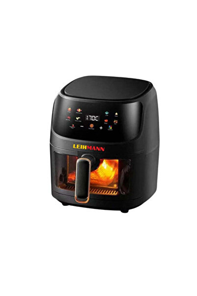 LEIHMANN Friteuză cu aer cald - 2400 W, 8 L, LCD digital tactil