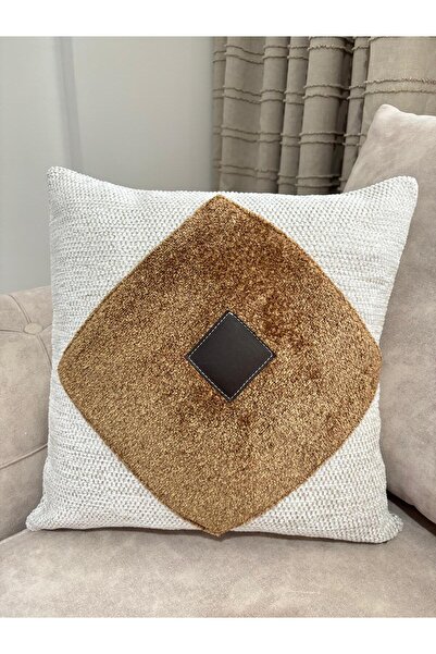 YOUC Design Design Throw Pillow Cover 40 X 40 Limited Edition Brown Leather C...