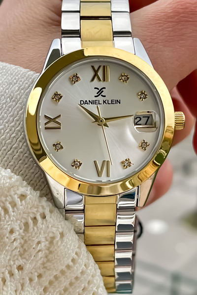 Daniel Klein Brand Original Women's Steel Watch Wedding Jewelry Engagement Gift