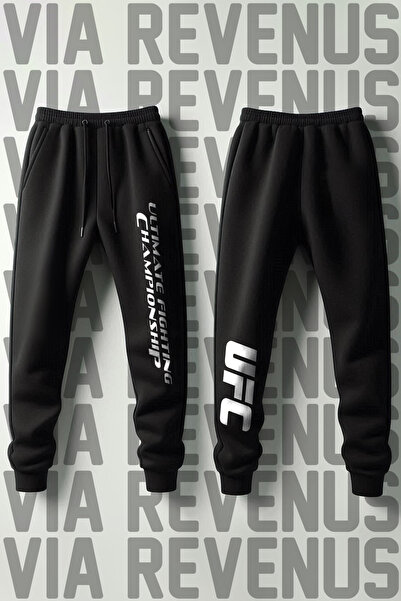 Vordevia Ufc Printed 3 Thread Raised Soft Fabric Tracksuit