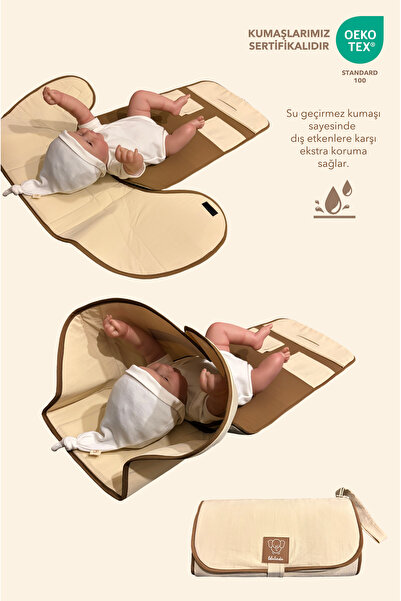 Lilalinda Anne Bebek Bakım / Alt Açma Çantası Su Geçirmez