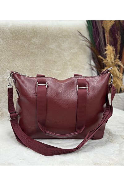 BENAHOLL Geantă de damă Mavera Daily Curea de umăr din piele cu detaliu de cu...