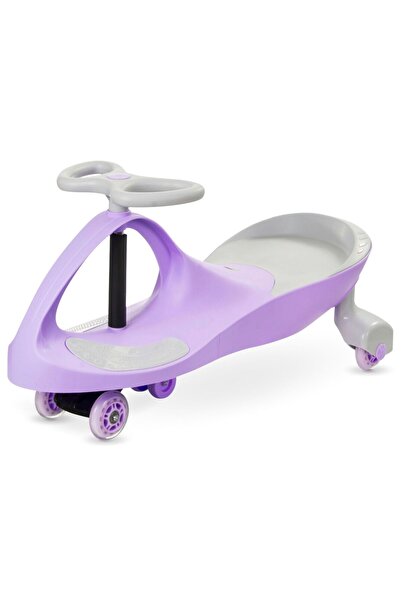 TWISTCAR Vehicul pentru copii - Roți luminoase de culoare violet pastel!