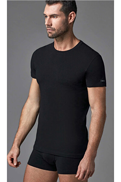 Dagi Men'S, 95% Cotton, 5% Elastane, Crew Neck, 3-Pack Undershirts/T-Shirts