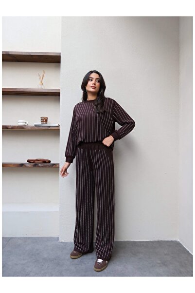 ESRAHELVACI Stone Modal Sweat Pants Set