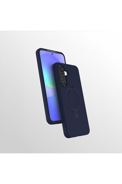 m.tk moveteck Galaxy A36/A56 Uyumlu Kılıf Magsafe Halkalı Extra Standlı Içi K...