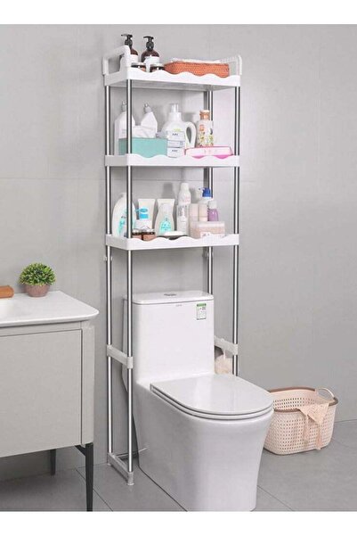 BLOOMING TIME Multipurpose 3-Tier Over the Toilet Shelf, Freestanding Bathroo...